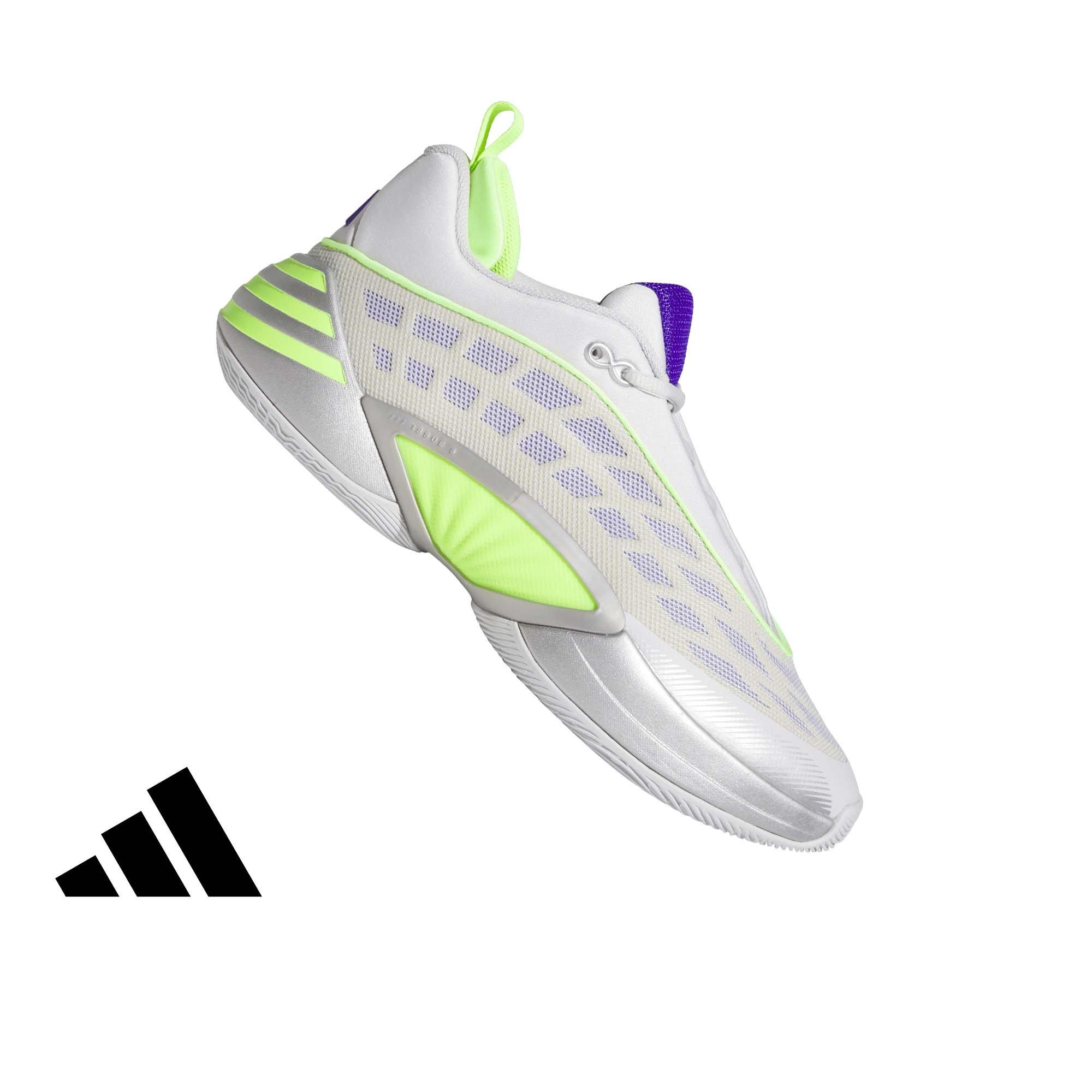 adidas DON Issue 8 "Silver Metallic/Lucid Lemon/Dash Grey" Men's Basketball Shoe - SILVER/LEMON/GREY